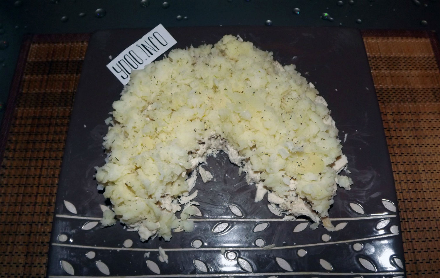картофельный слой салата